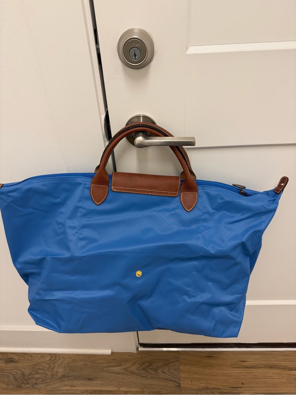 Longchamp Large Le Pliage Canvas Travel Bag - Picture 3 of 10